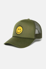 112810 Smiley Hat - Olive